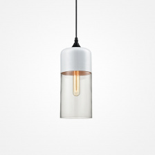 Подвесной светильник NORD B D13 White/Transparent