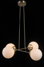 Подвесной светильник Molecule MOLECULE 81047-4C ANTIQUE BRASS