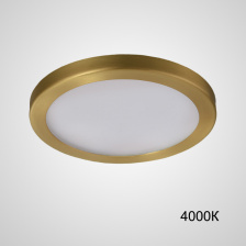 Точечный светодиодный светильник HEIN D12 Brass 4000К