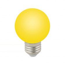 Лампочка светодиодная  LED-G60-3W/YELLOW/E27/FR/С