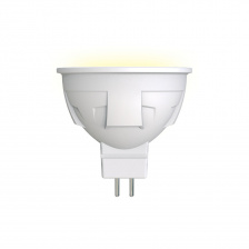 Лампочка светодиодная  LED-JCDR 6W/WW/GU5.3/FR PLP01WH картон