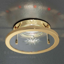 Встраиваемый спот (точечный светильник) Orion Leuchten STR 10-303 Gold/rubin