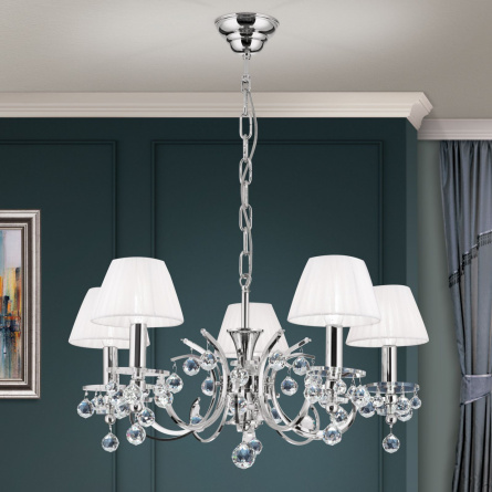 Люстра Orion LU 2144/5 chrom фото 2