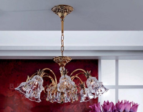 Люстра Orion LU 2392/8 gold фото 1