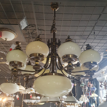 Люстра Orion LU 1319/10+1 patina/328, 337 CHAMP фото 2