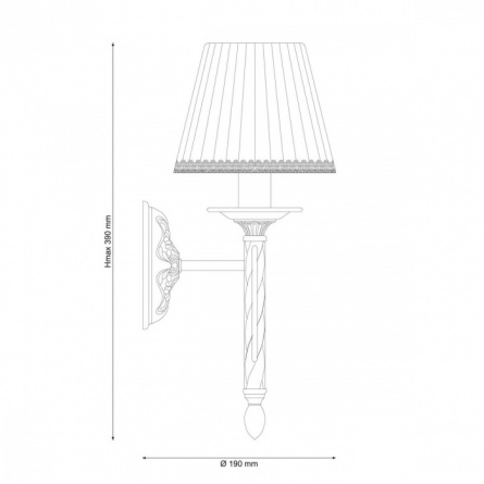 Бра Oria ORIA W144.1 white фото 3