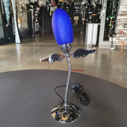 Настольная лампа ночник Orion LA 4-864/1 chrom/blau фото 1