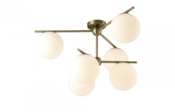 Бра Crystal Lux FELIZ AP1 BRONZE/WHITE фото 13