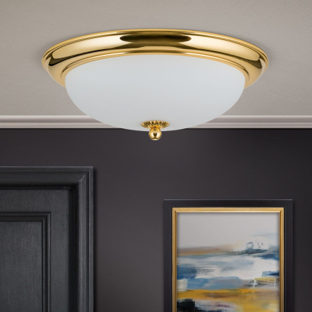 Потолочный светильник Orion DL 7-086/2/35 gold/opal-matt фото 3