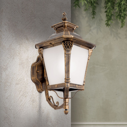 Настенный уличный светильник Orion Leuchten AL 11-1138/1 Patina/aufwrts фото 3