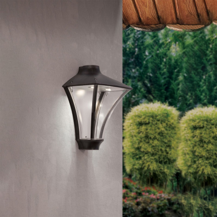 Настенный уличный светильник Orion Leuchten AL 11K/175 Schwarz-Kupfer фото 1