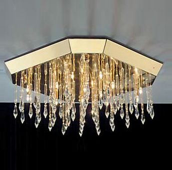 Потолочный светильник Orion DLU 2338/50x50 gold фото 1