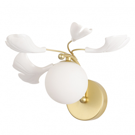Бра Crystal Lux COLIBRI AP1 GOLD фото 1