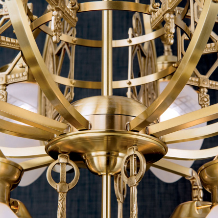 Люстра Orion Budapest LU 1440/16+8+4 bronze фото 3