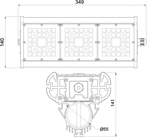Уличный консольный светильник Галеон 31 CB-C0321041 фото 2