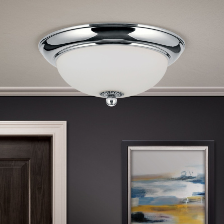 Потолочный светильник Orion DL 7-085/2/26 chrom/opal фото 2