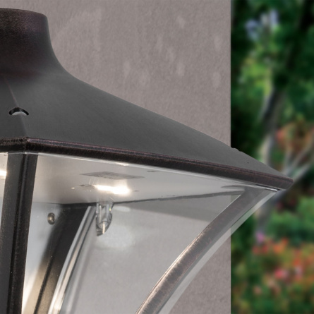 Настенный уличный светильник Orion Leuchten AL 11K/175 Schwarz-Kupfer фото 4