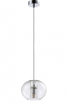 Светильник подвесной Crystal Lux BELEZA SP1 E CHROME фото 1