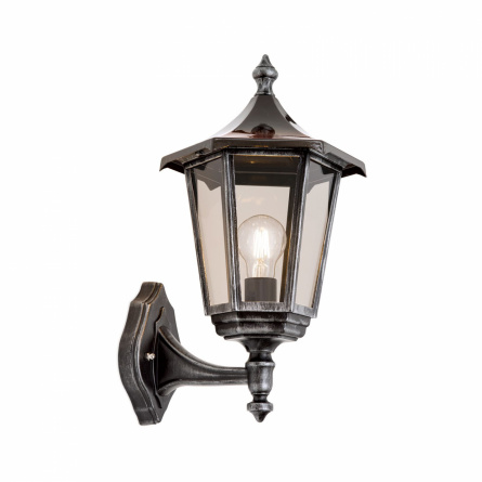 Настенный уличный светильник Orion Leuchten AL 11K/82540/A Schwarz-silber фото 3