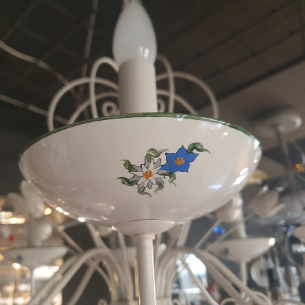 Люстра Kolarz 3616.88.Wm.119 weis matt белое фото 3