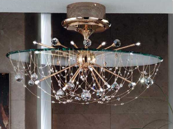 Потолочный светильник Orion DLU 2362/16/80x50 gold фото 1