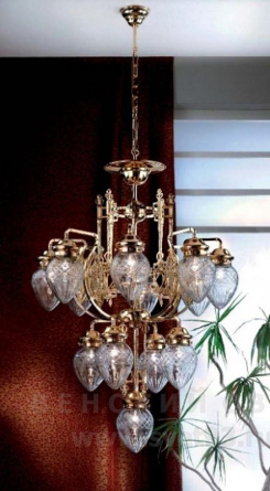 Люстра Orion LU 1440/8+4+1 gold фото 1