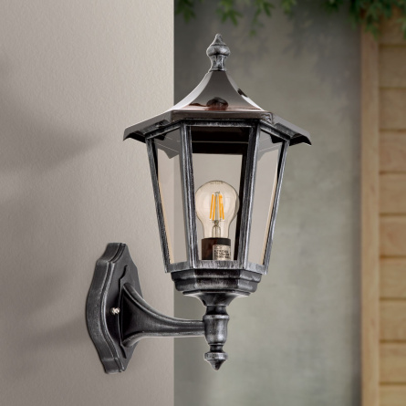 Настенный уличный светильник Orion Leuchten AL 11K/82540/A Schwarz-silber фото 2