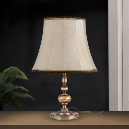 Настольная лампа Orion LA 4-444 Patina/4226 Haut braun, echt haut фото 2