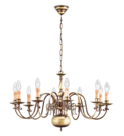 Люстра Orion LU 1235/10 patina фото 3