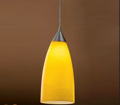 Подвесной светильник Orion Leuchten HL 6-1545/1 satin/Dekor cognac фото 1