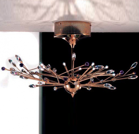 Потолочный светильник Orion DLU 2368/14/80 gold фото 1