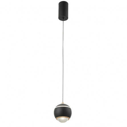 Светильник подвесной Crystal Lux CARO SP LED BLACK фото 2