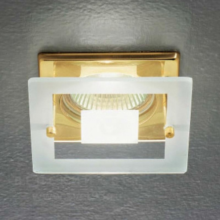 Встраиваемый спот (точечный светильник) Orion Leuchten STR 10-380 Gold/EBL фото 1