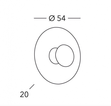 Настенно-потолочный светильник Kolarz LUNA 0415.61L.V1.3.BG фото 6