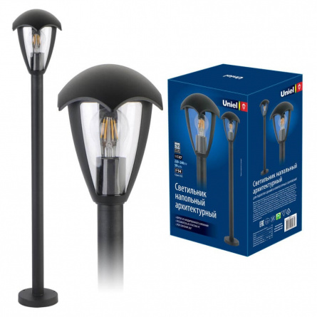 Наземный фонарь  UUL-T80A 60W/E27 IP54 BLACK фото 1