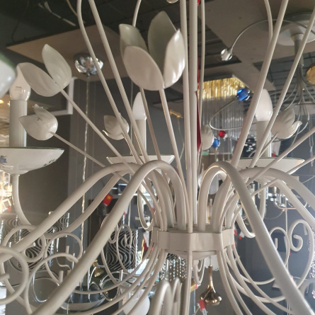 Люстра Kolarz 3616.88.Wm.119 weis matt белое фото 4